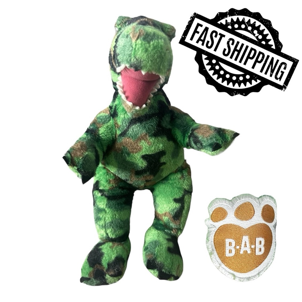 Build-A-Bear Workshop 17" T-Rex Plush Dinosaur Tyrannosaurus BABW FREE SHIPPING!